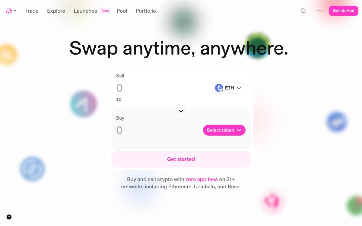 Uniswap Labs Ventures website preview