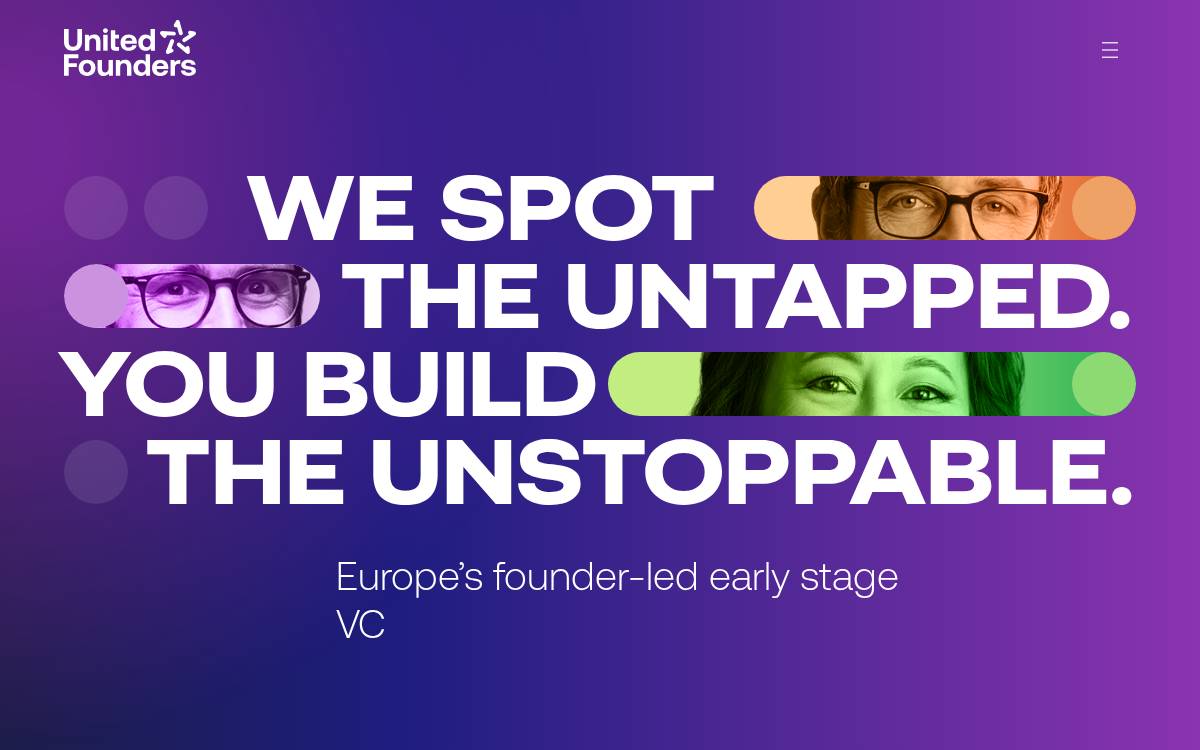 United Founders website preview