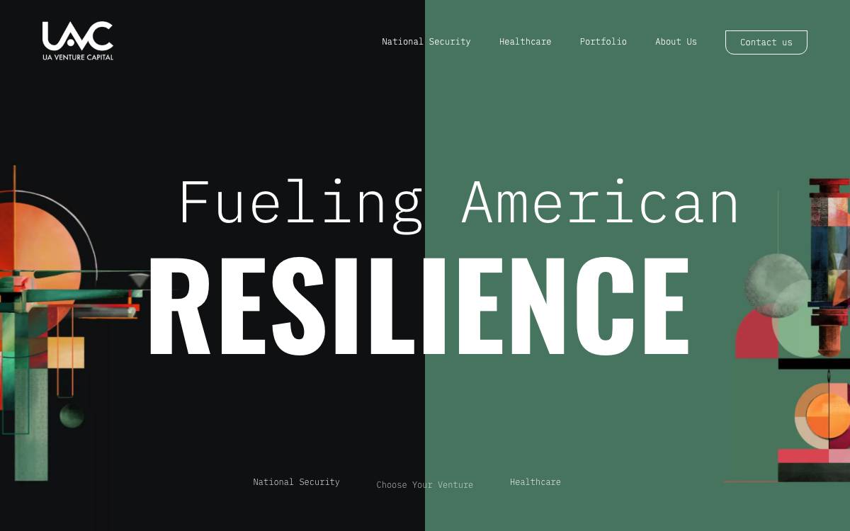 University Associates Venture Capital website preview