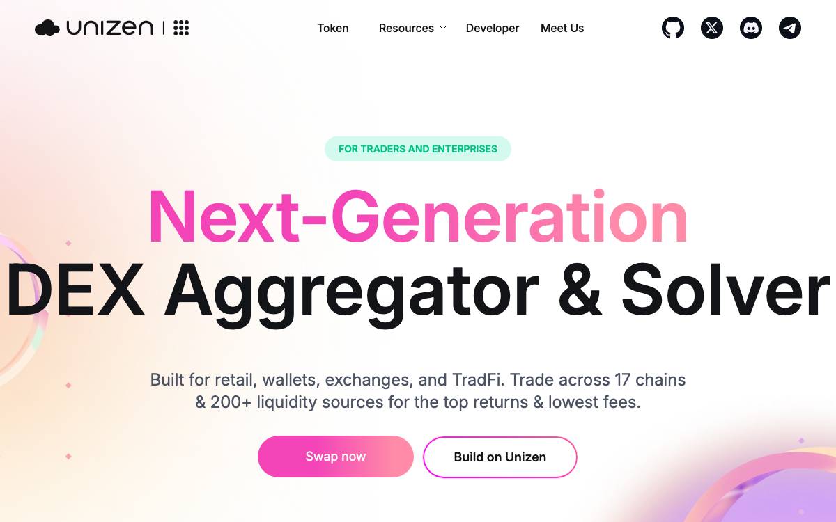 Unizen website preview