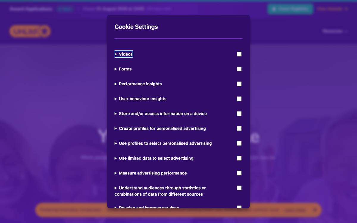 UnLtd website preview