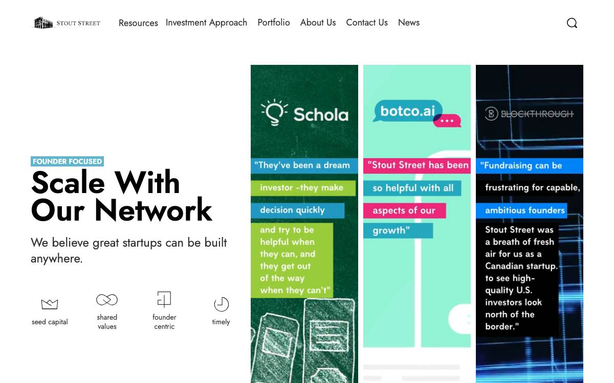 Unmet Frontier website preview
