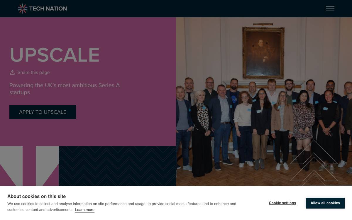 Upscale website preview