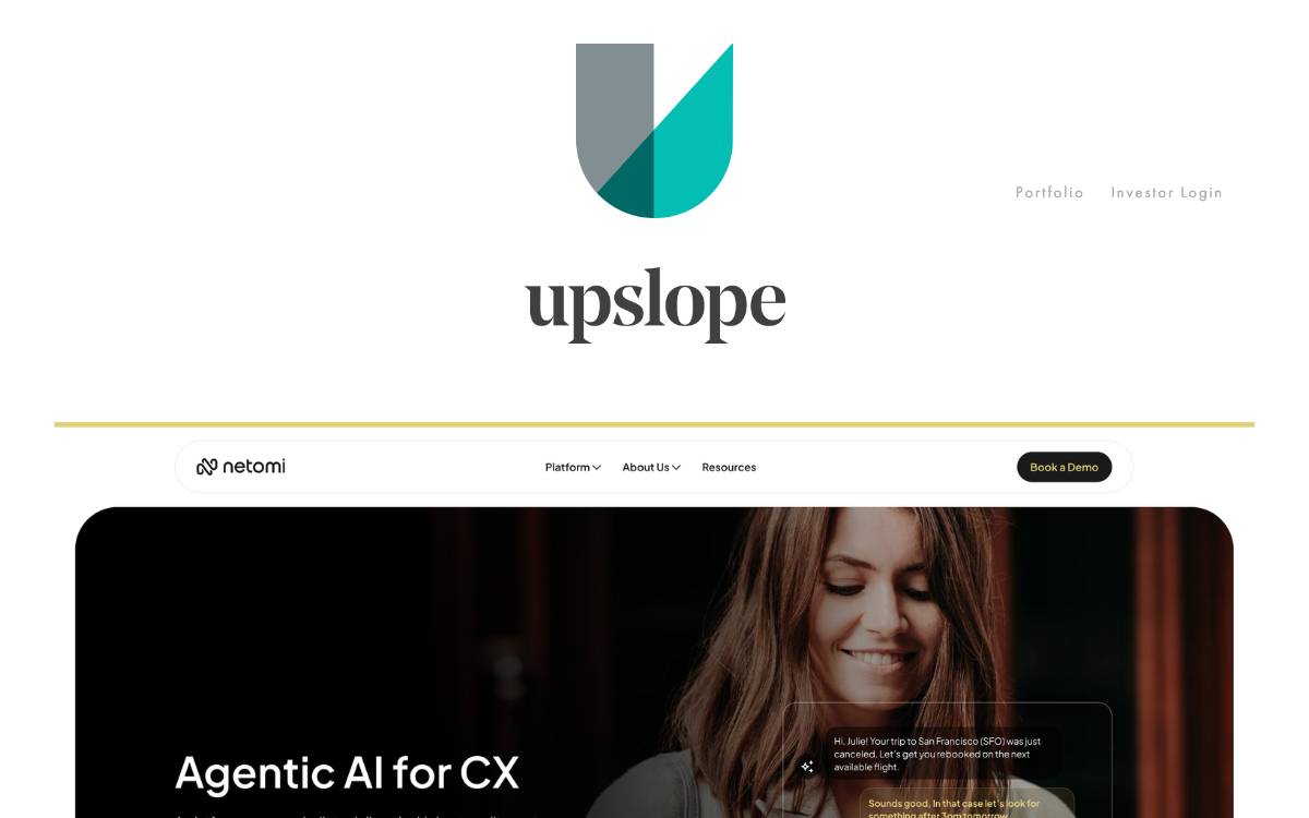 Upslope Ventures website preview