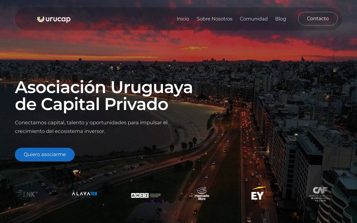 URUCAP website preview