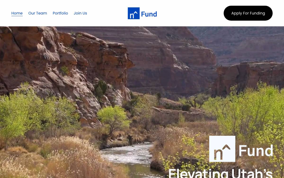 Utah Innovation Fund website preview