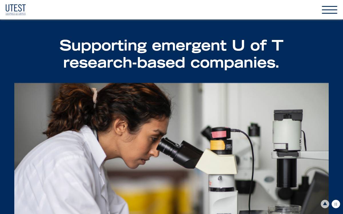 UTEST website preview