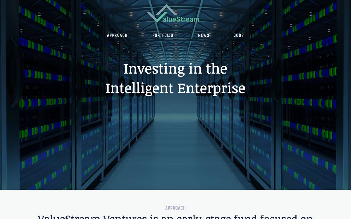 Valuestream Ventures website preview