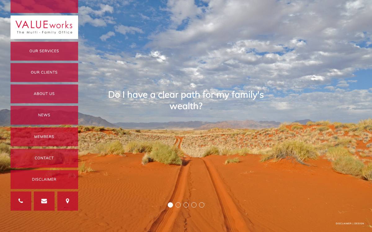 VALUEworks AG website preview