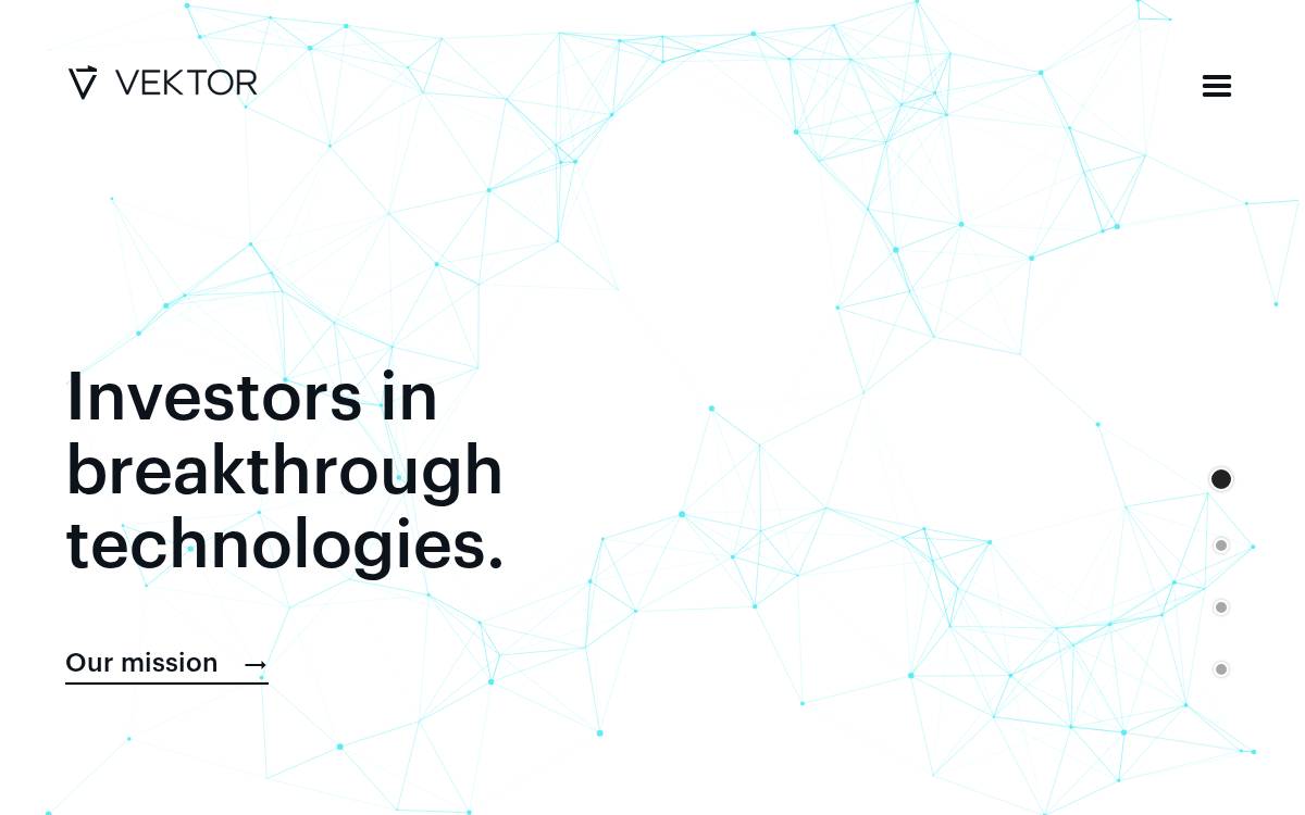 Vektor Partners website preview