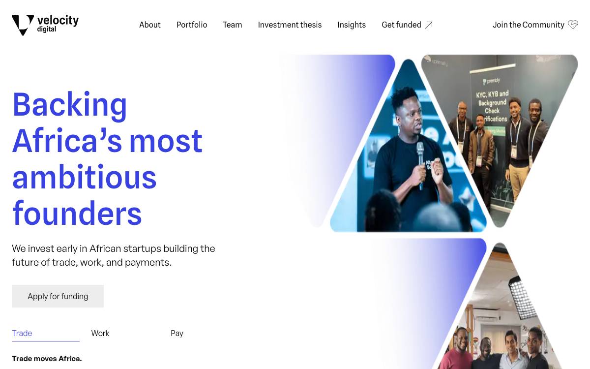 Velocity Digital website preview