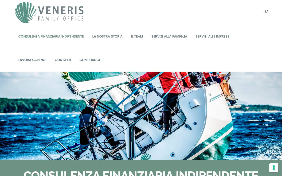 Veneris Family Office SCF website preview