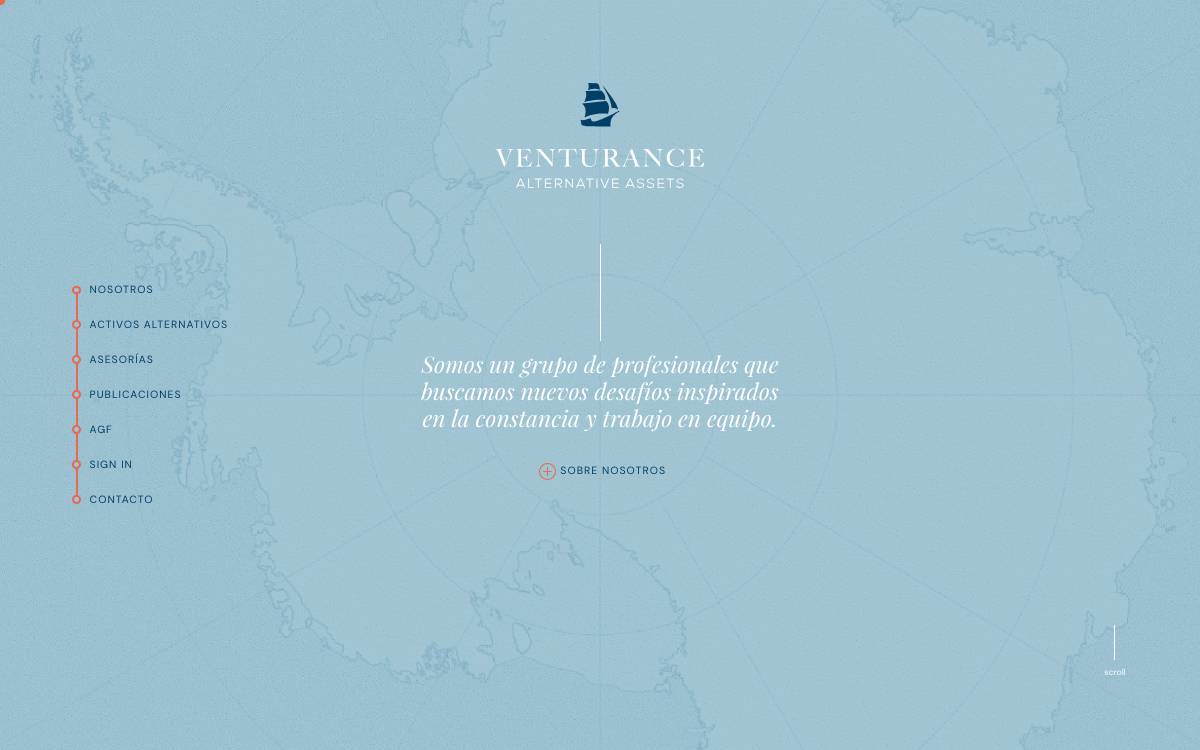 Venturance Alternative Assets website preview