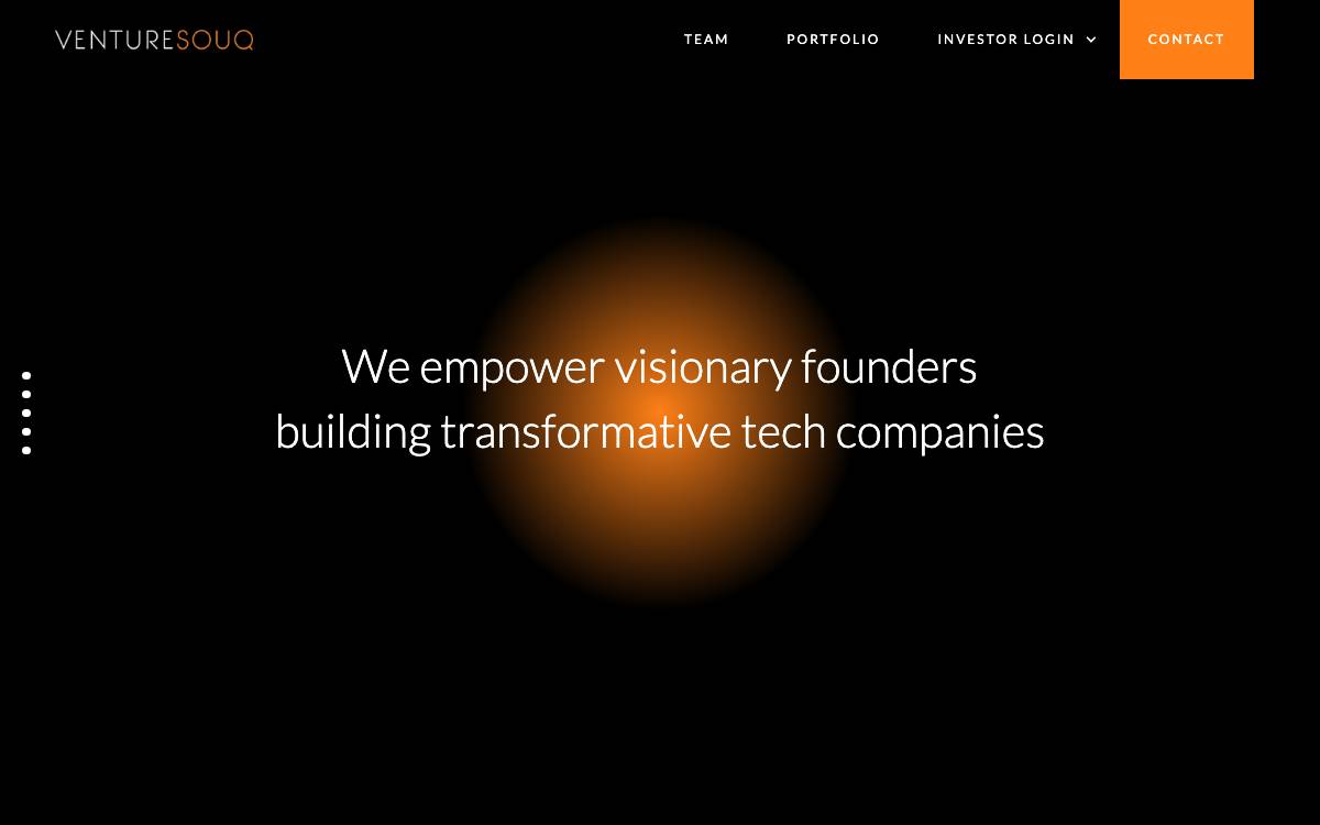 VentureSouq website preview
