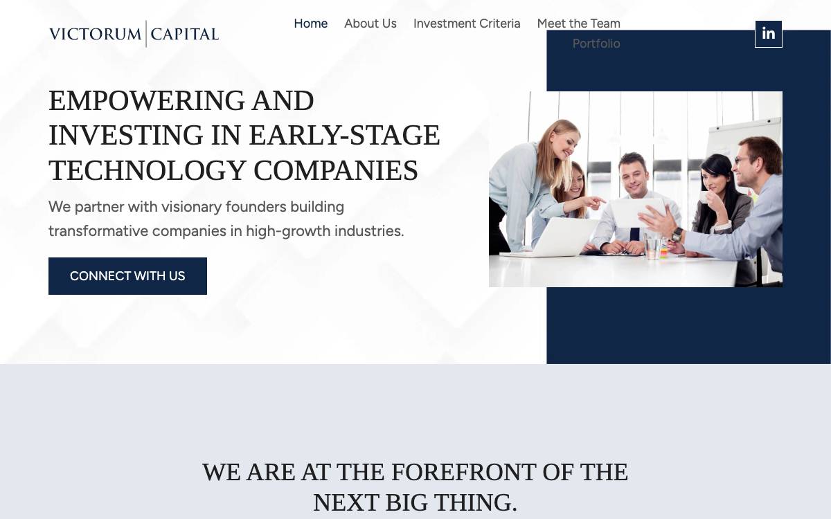 Victorum website preview