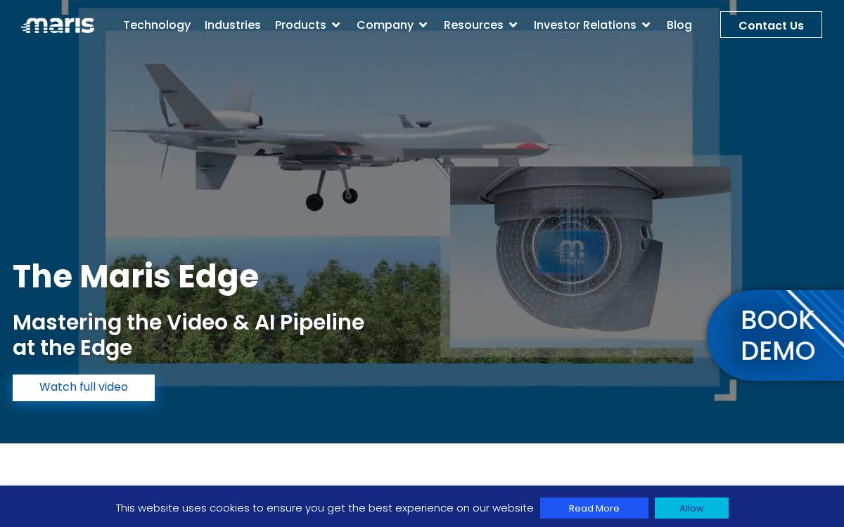 Video Streaming & AI Acceleration for Autonomous Remote Platforms website preview