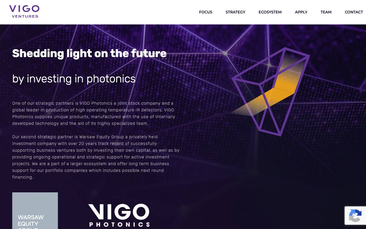 VIGO Ventures website preview