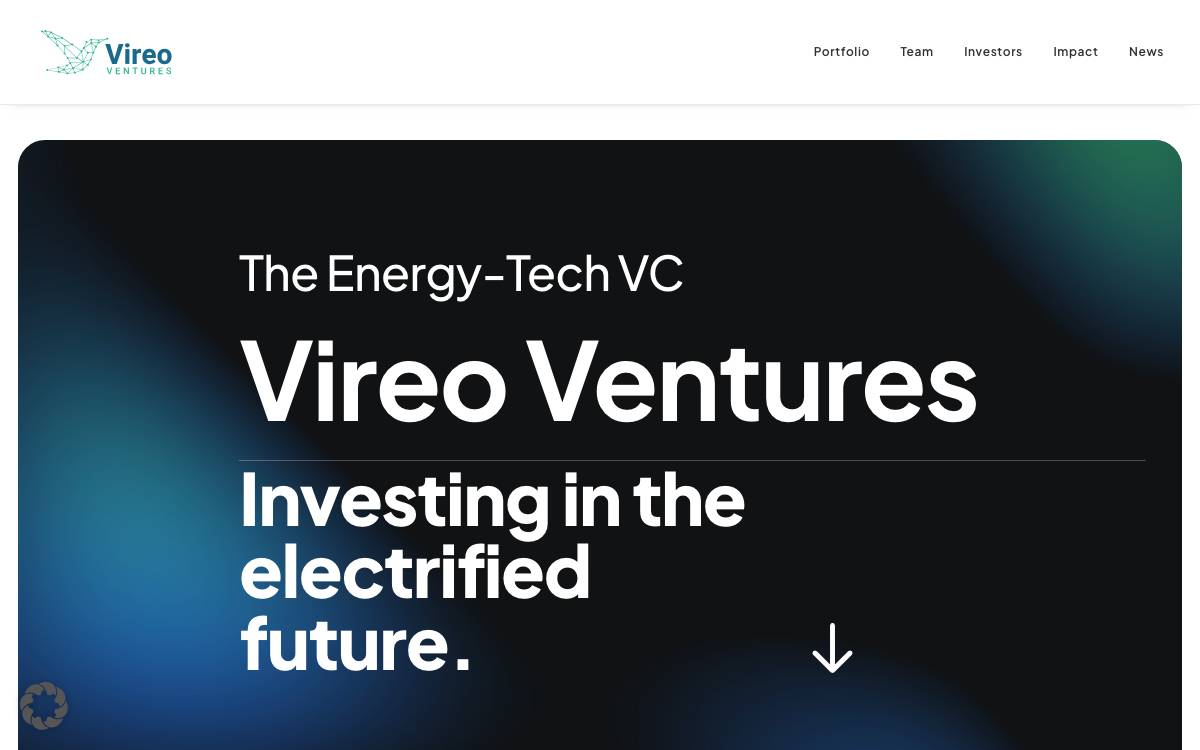 Vireo Ventures website preview
