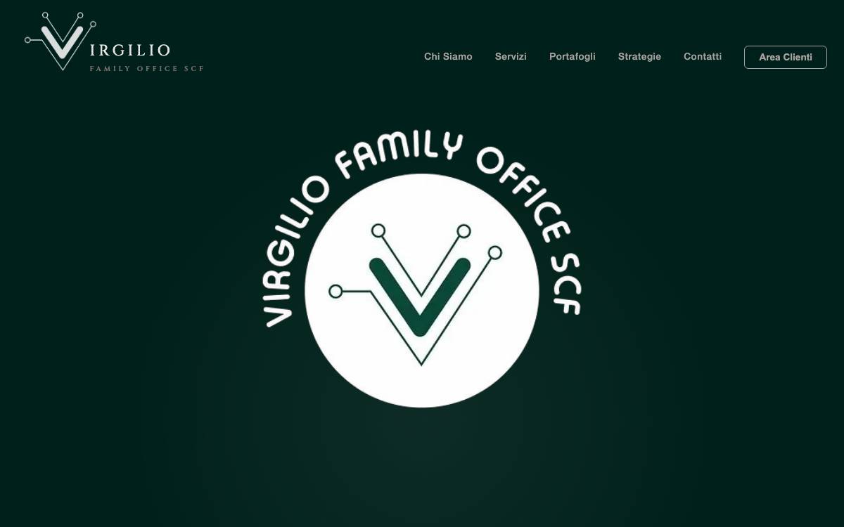 Virgilio Family Office SCF website preview
