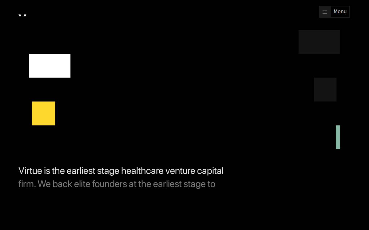 Virtue Ventures website preview