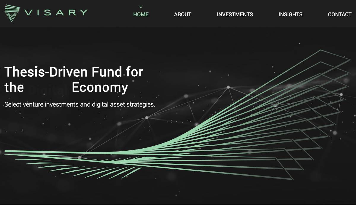 Visary Capital website preview