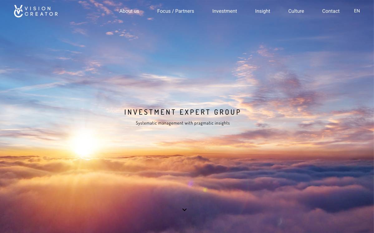 Vision Creator website preview