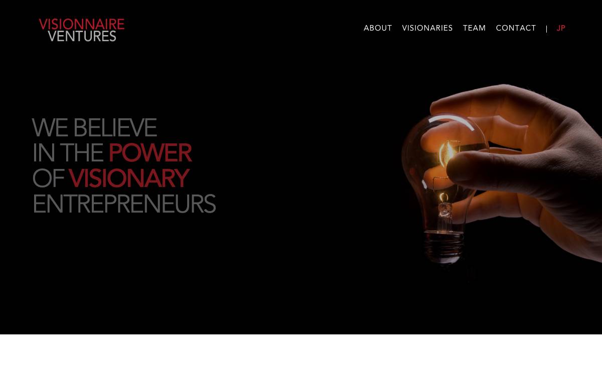 Visionnaire Ventures, Llc website preview