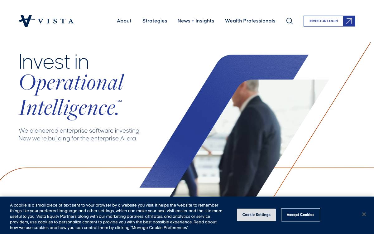 Vista Equity Partners website preview