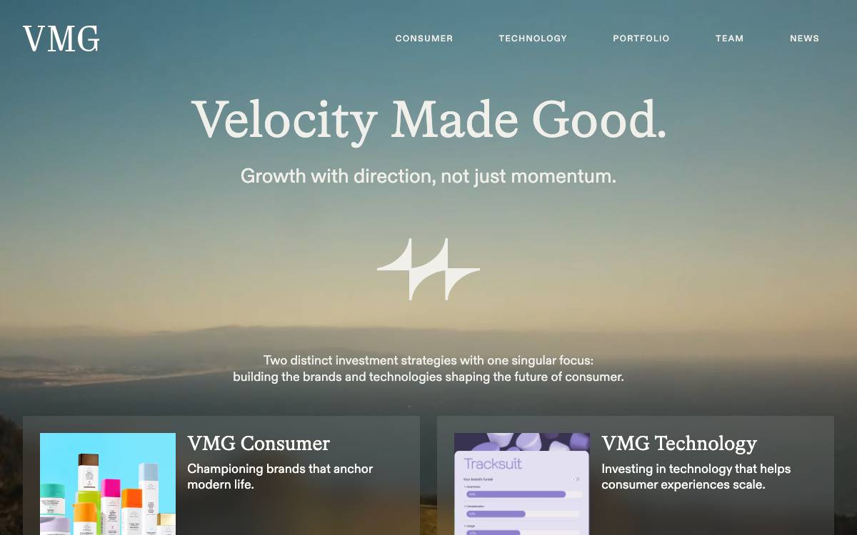VMG Partners website preview