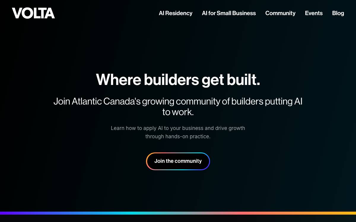Volta Labs website preview