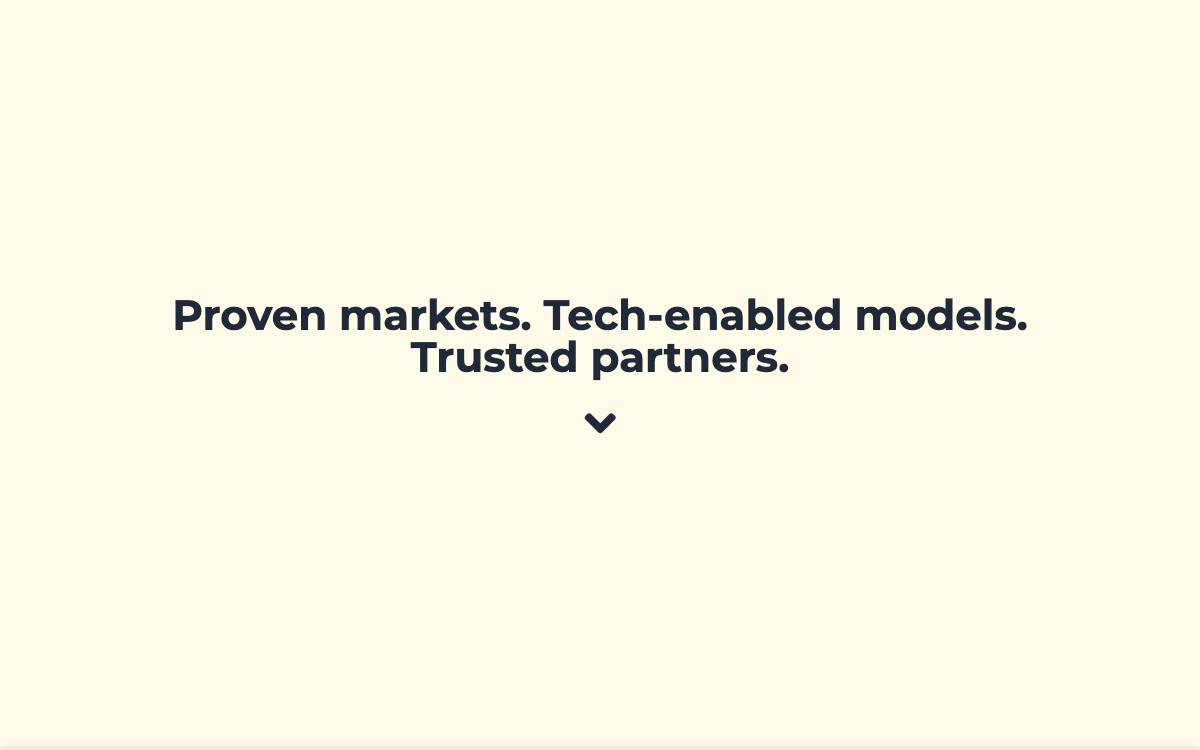 Vorwerk Ventures website preview