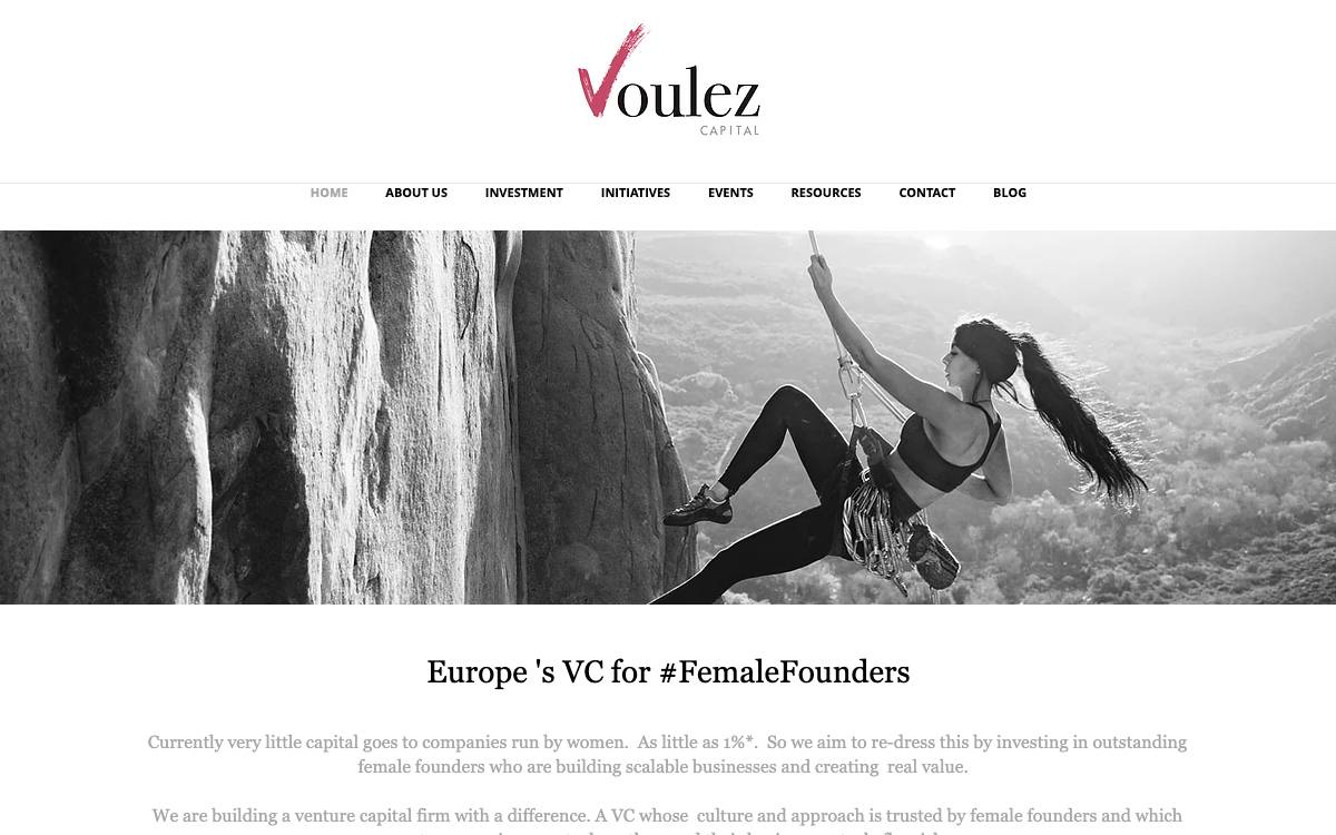 Voulez Capital website preview