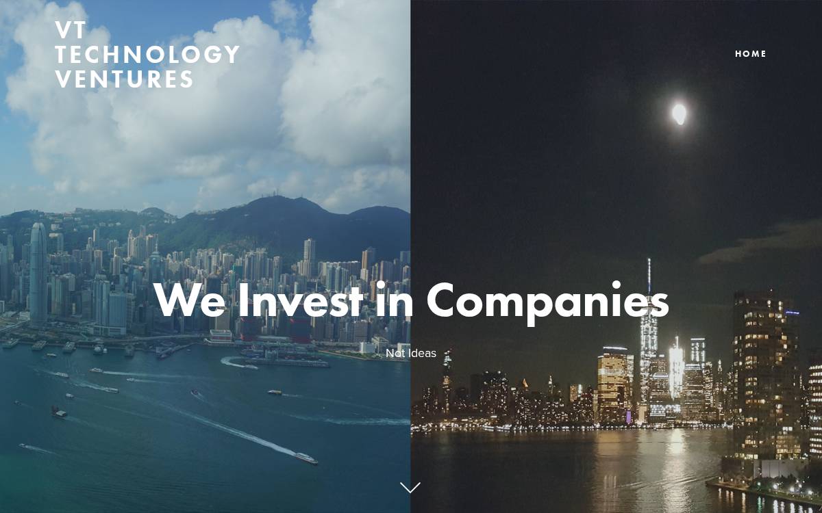 VT Technology Venture Partners website preview