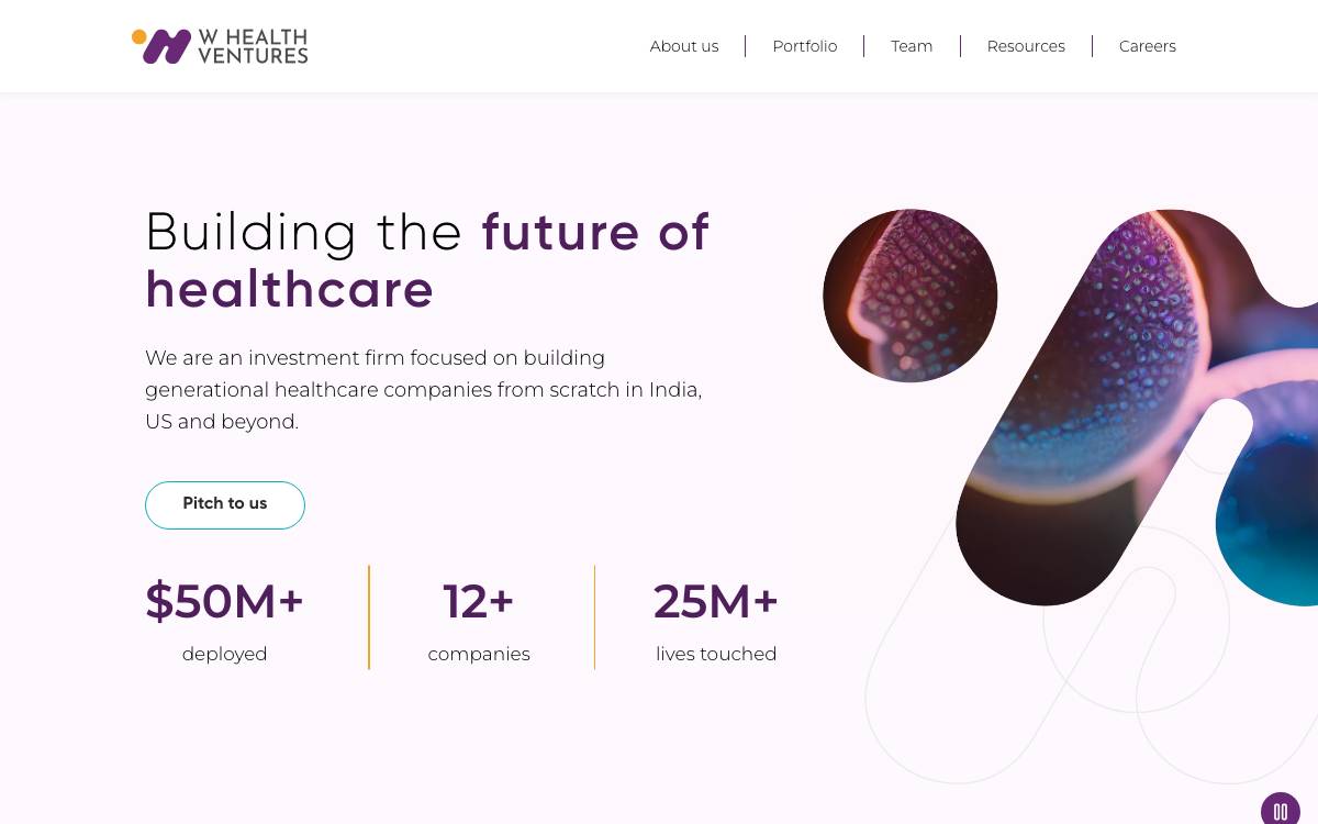 W Health Ventures Gp Llc website preview