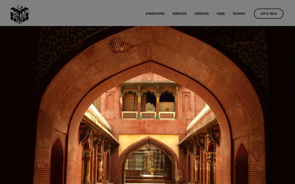Walled City Co. website preview