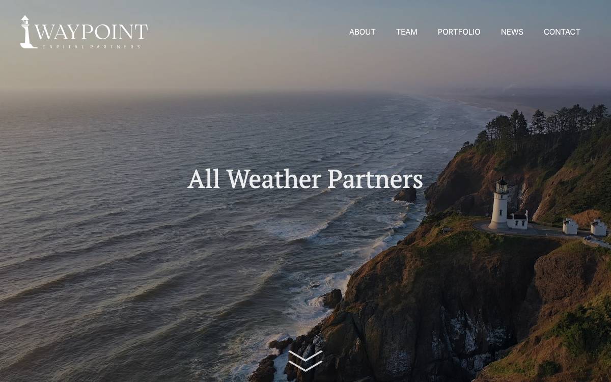 Way Point Capital Partners website preview