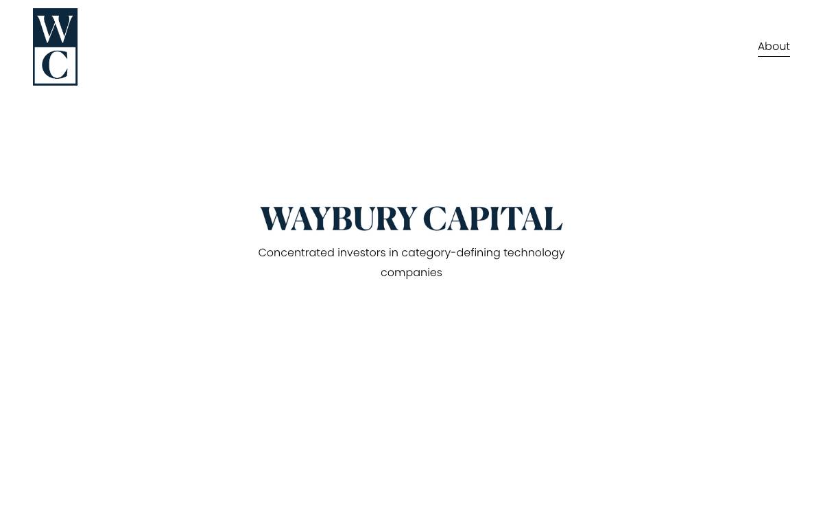 Waybury Capital website preview