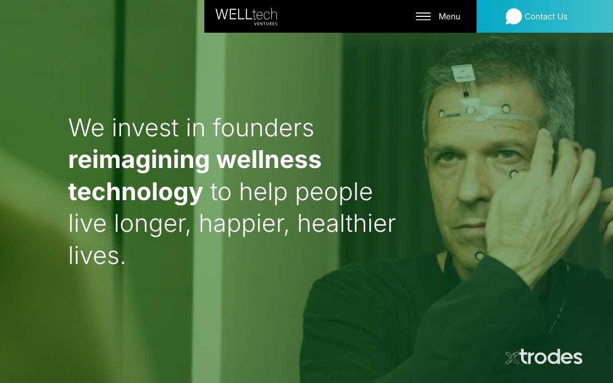 Welltech Ventures website preview