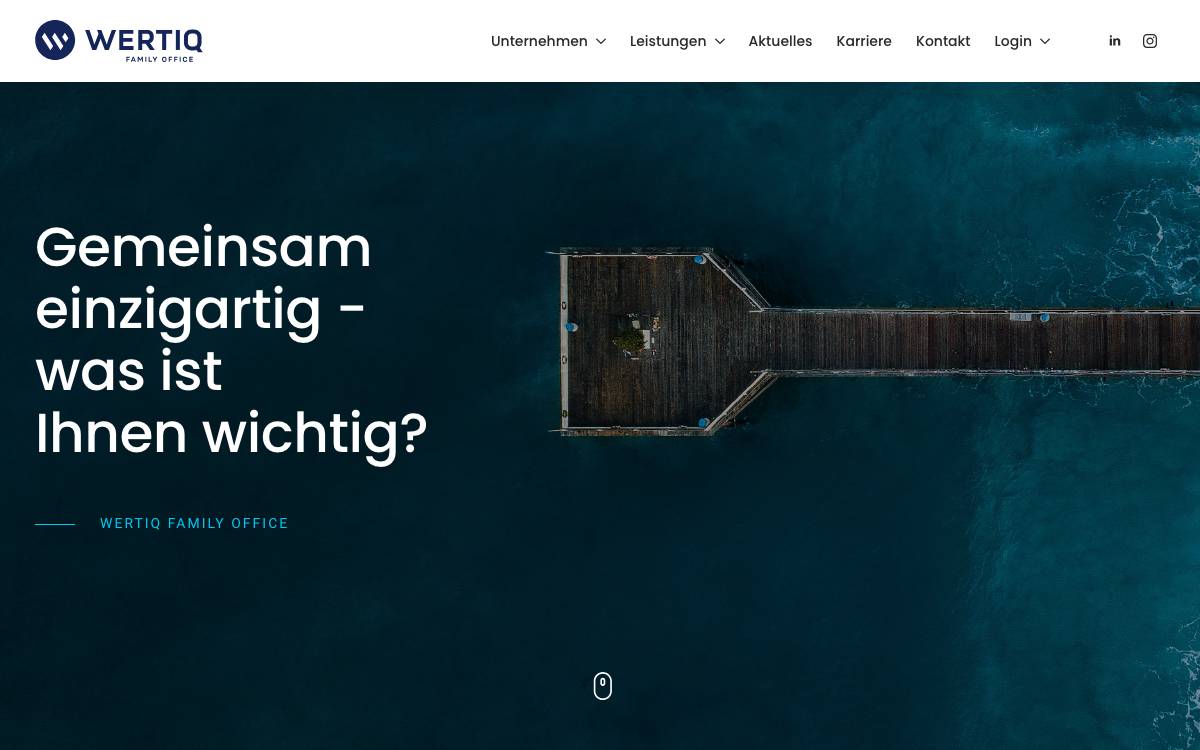 WERTIQ GmbH website preview