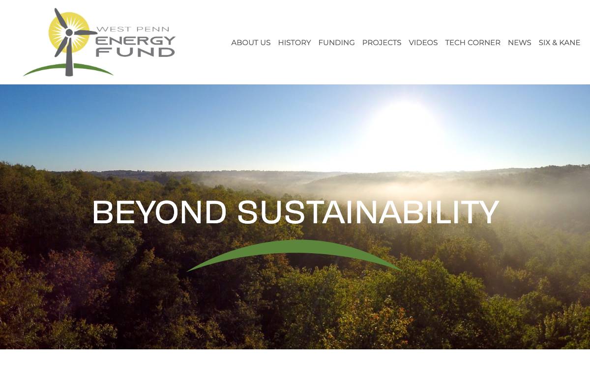 West Penn Energy Fund website preview