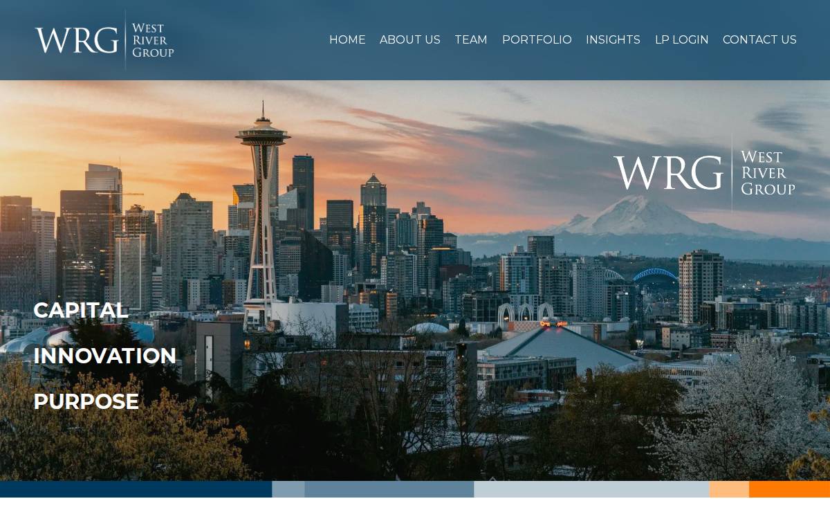 WestRiver Group website preview