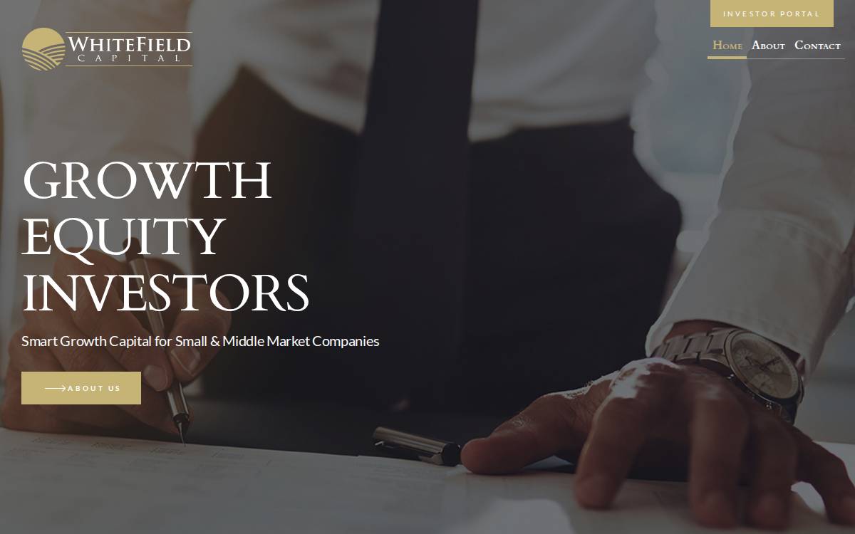 Whitield Capital Parmers website preview