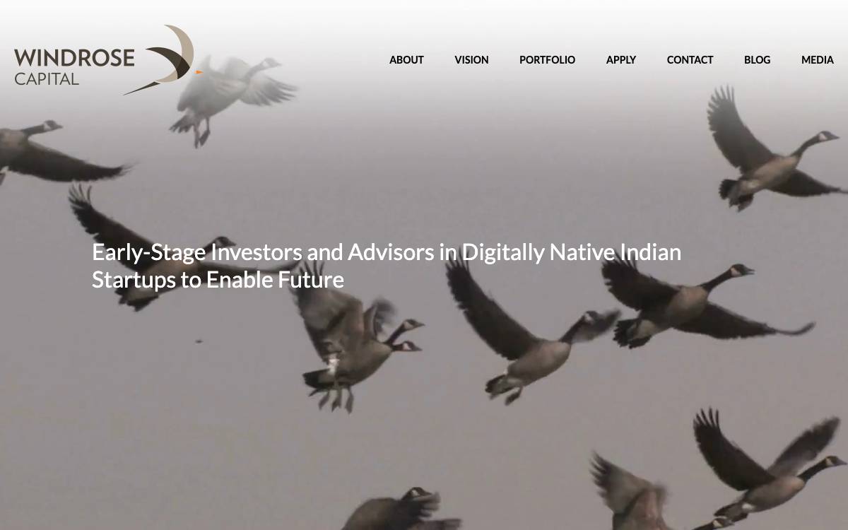 Windrose Capital website preview