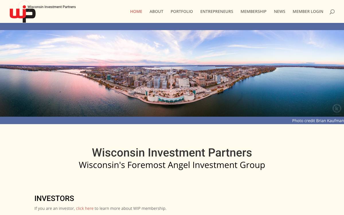 Wisconsin Investment Partners website preview
