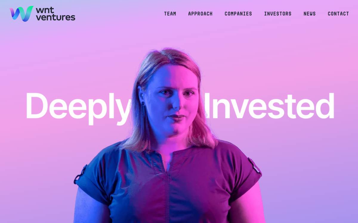 WNT Ventures website preview