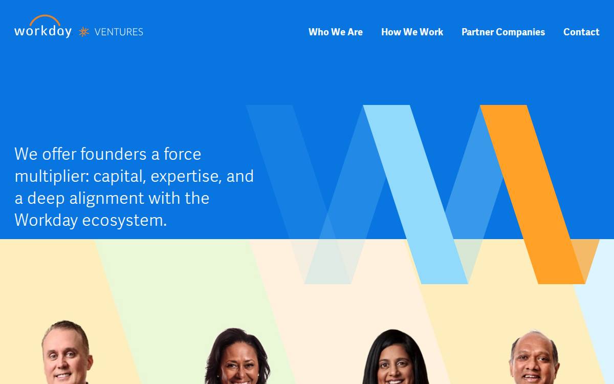 Workday Ventures website preview