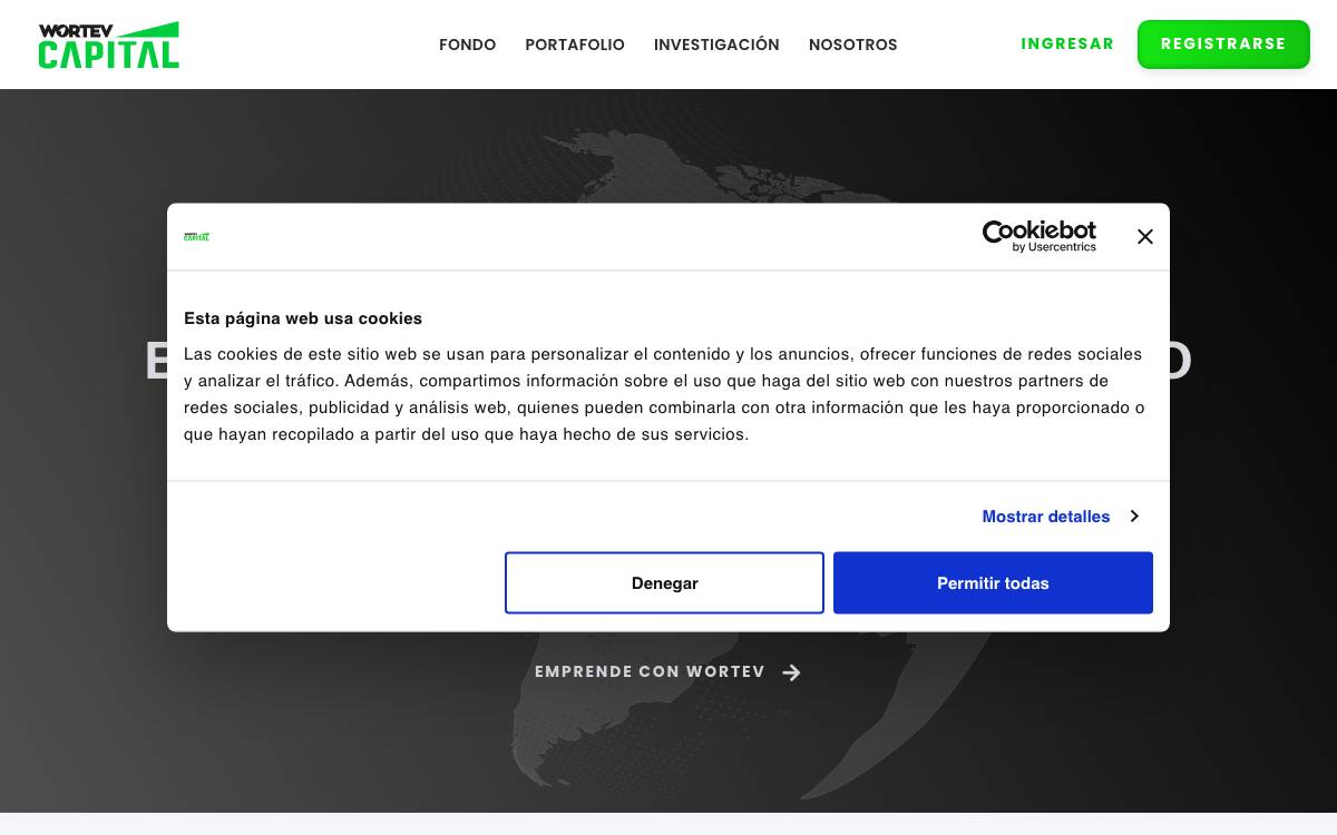 WORTEV CAPITAL website preview