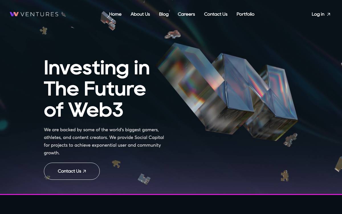 WWVentures website preview