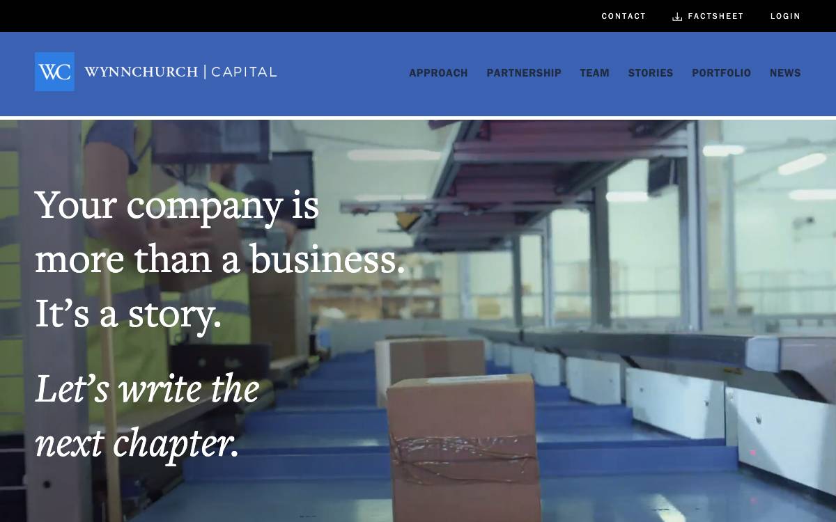 Wynnchurch website preview