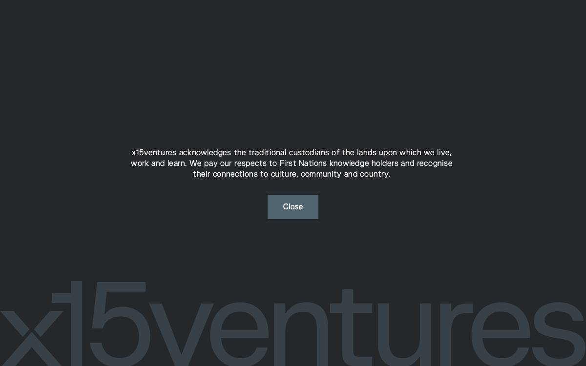 x15ventures (Commonwealth Bank) website preview